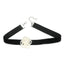 Elegant Vintage Camellia Pearl Acrylic Choker Necklace