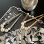 Elegant Geometric Pearl Alloy Hairpin with Tassel U-Shape Design