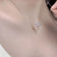 Elegant Twin Star Alloy Pendant Necklace - 2023 New Luxury Minimalist Design