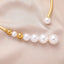 Elegant Pearl Alloy Choker Necklace for Women