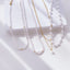 Elegant Geometric Freshwater Pearl Irregular Beaded Necklace