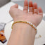 Elegant Geometric Pearl Copper Beaded Women's Retro Bracelet 2023