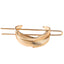 Elegant Feather Alloy Hairpin - Women's Metal Hair Accessory