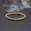 Elegant Geometric S925 Sterling Silver Zircon Tennis Bracelet