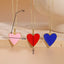 Elegant Heart Shape 14k Gold Plated Brass Pendant Necklace