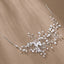 Elegant Bridal Crystal Rhinestone Pearl Hairband