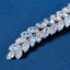 Elegant Zircon Leaf Rhinestone Hair Clip