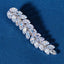 Elegant Zircon Leaf Rhinestone Hair Clip