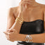Elegant Luxurious Solid Color Alloy Branch Design Wide Cuff Bangle