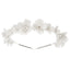 Elegant Retro Ceramic Flower Bridal Hairband