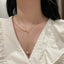 Elegant Baroque Freshwater Pearl Pendant Necklace