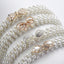 Elegant Vintage White Pearl Women's Chain Belt