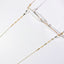 Elegant Cross Alloy Gold Plated Glasses Chain for Women