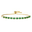 Elegant Geometric Copper Inlay Zircon Rainbow Bracelet for Women