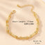 Elegant Solid Color Alloy Women's Chain Bracelet - Versatile and Personalized Design for Daily Wear