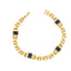 Elegant Geometric Zircon 18k Gold Plated Punk Streetwear Bracelet