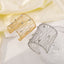 Elegant Rhinestone Alloy Mesh Design Women's Cuff Bracelet