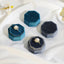 Elegant Solid Color Velvet Jewelry Ring and Earring Storage Box