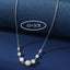 Elegant Solid Color Imitation Pearl Choker Necklace for Women
