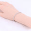Elegant S925 Sterling Silver Zircon Tennis Bracelet - Luxury European Design