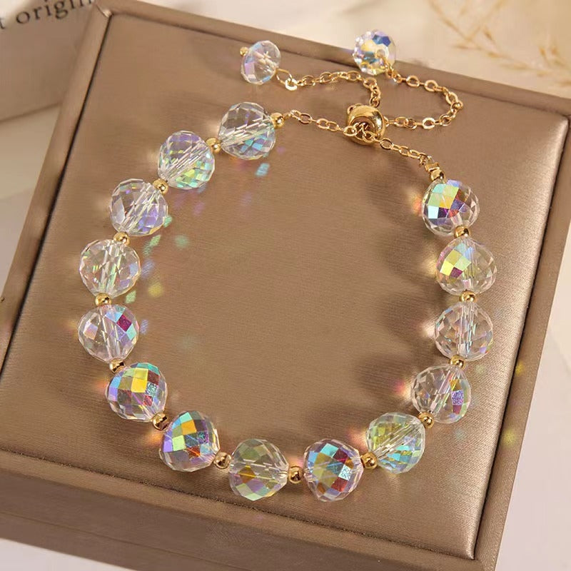 Elegant Geometric Crystal Women's Bracelet