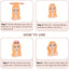 Elegant Sweet Solid Color Heatless Curling Set