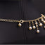 Elegant Tassel Freshwater Pearl 18k Gold Plated Necklace