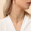 Elegant Tassel Freshwater Pearl 18k Gold Plated Necklace