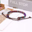 Ethnic Style Colorful Braided Bracelet for Women - Hand-Woven Cotton and Linen Jewelry