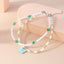 Ethnic Butterfly Beaded Women's Anklet Fashion Beach Jewelry