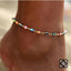 Ethnic Evil Eye Alloy Plated Women's Beach Anklet Bracelet