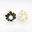 Ethnic Geometric Alloy Gemstone Floral Scarf Brooch for Women