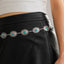 Ethnic Geometric Turquoise Alloy Unisex Waist Chain Belt