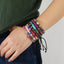 Ethnic Geometric Bohemian Cotton Linen Woven Friendship Bracelet