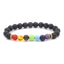 Ethnic Geometric Natural Stone & Colorful Energy Beaded Bracelet