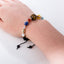 Ethnic Geometric Natural Stone Solar System Beaded Bracelet