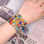 Ethnic Geometric Natural Stone Beaded Handmade Bracelets