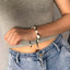 Ethnic Geometric Shell Gemstone Unisex Anklet Bracelet