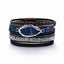 Ethnic Bohemian Multi-Layer PU Leather Magnetic Bangle Bracelet