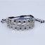 Ethnic Portrait Alloy Couple Bracelets - European American Style Men's Woven Holiday Jewelry