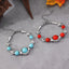 Ethnic Retro Turquoise Beaded Alloy Women's Bracelet Chain