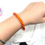 Ethnic Twist Design Silicone Gel Unisex Bangle with Gold Foil