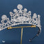 European Bridal Wedding Rhinestone Princess Alloy Crown