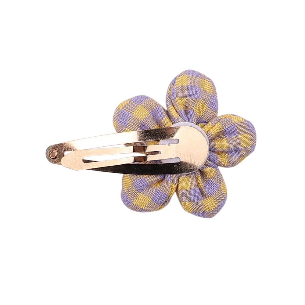 European American Kids Cartoon Flower Hairpin Hair Accessories