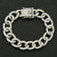 European American Hip Hop Cuban Chain Necklace and Men's Bracelet Set