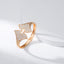 European Ginkgo Leaf Open Cuff Diamond Fan-shaped Bracelet