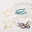 Exaggerated Bohemian Layered Star Beaded Necklace with Imitation Pearl and Turquoise