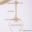 Bohemian Classic Alloy Women's Bracelet with Hollow Flower Pattern Design