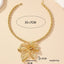 Exquisite Floral Alloy Pendant Necklace for Women