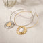 Exaggerated Vintage Alloy Round Choker Necklace for Women